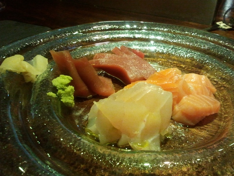Restaurante L'Est Sashimi variado